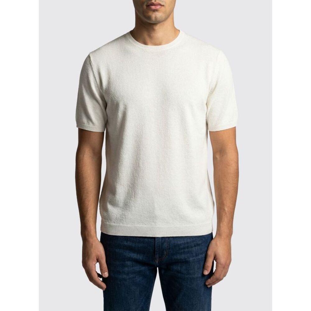 Roberto Collina Sweater Men Ecru